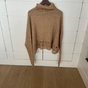Kerisma Camel Cowl Neck Sweater